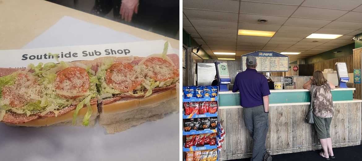 Southside Sub Shop Menu
