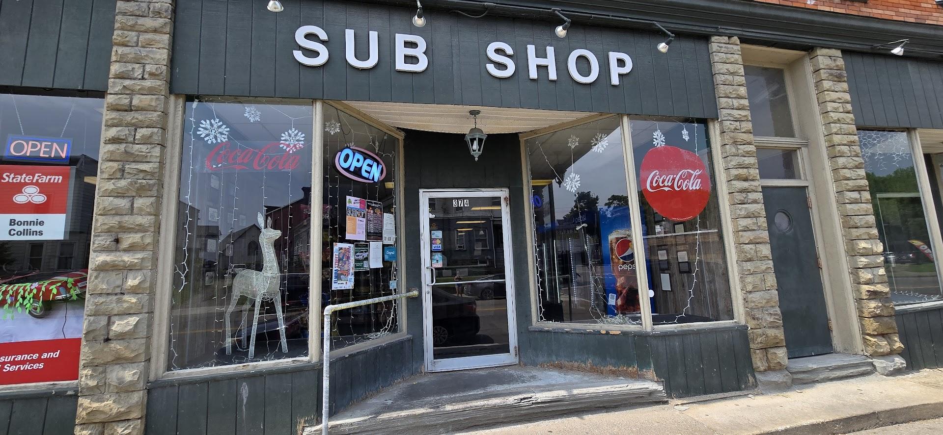 Southside Sub Shop Menu